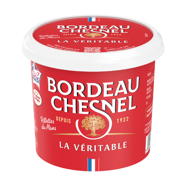 Rillettes de porc du Mans 220g