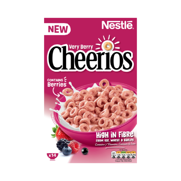 Nestlé Very Berry Cheerios Cereal 435g