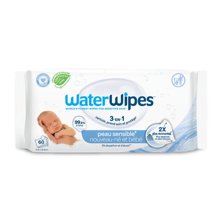 WaterWipes Lingettes Bébé x60