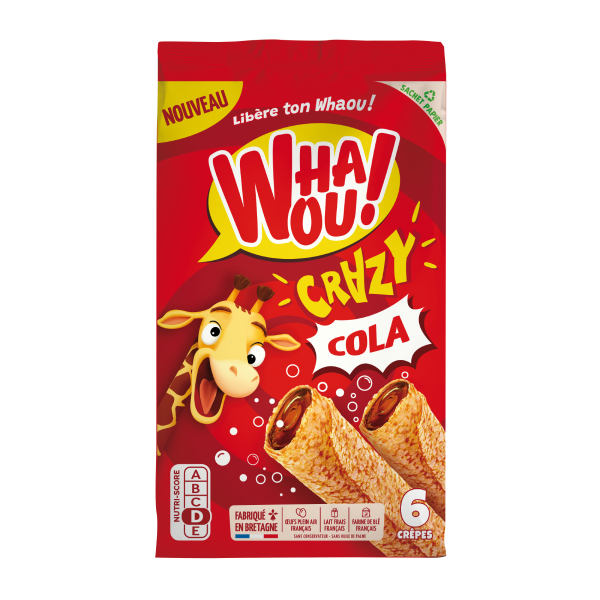 Crêpes Crazy cola Whaou! x6 - 180G