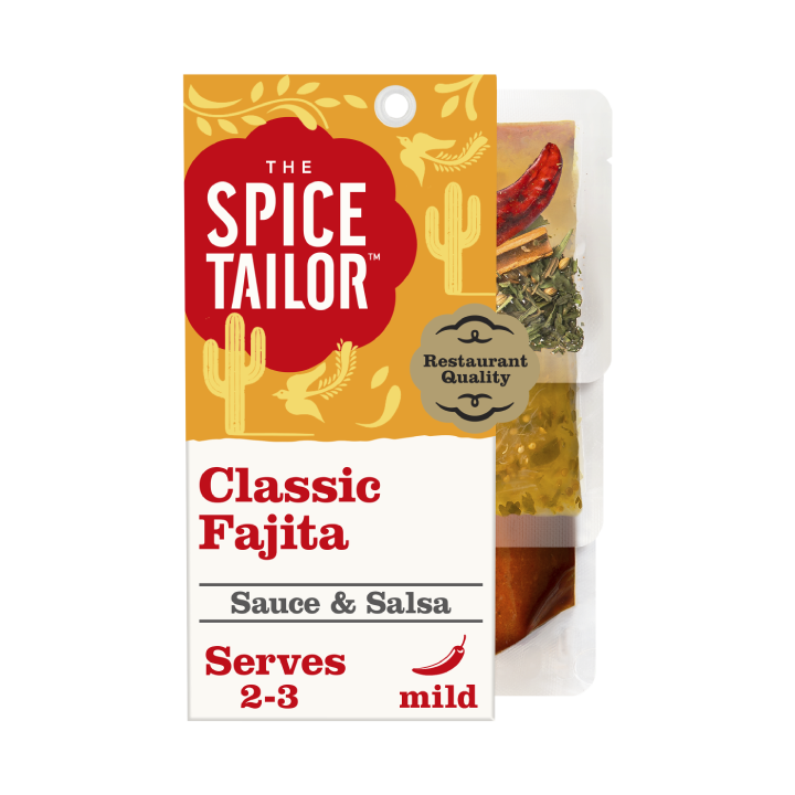The Spice Tailor Mexican Classic Fajita Sauce & Salsa Meal Kit 245g
