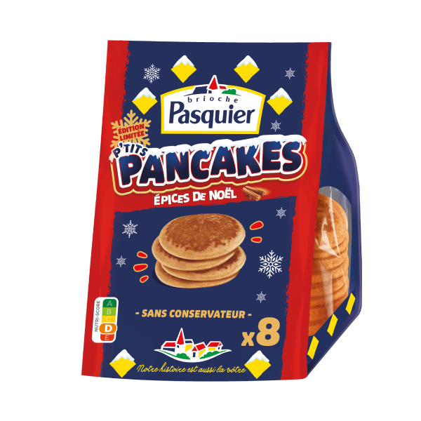 Pancakes aux Épices de Noël