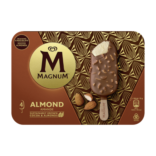 Magnum Bâtonnet Amande 4x100ml 