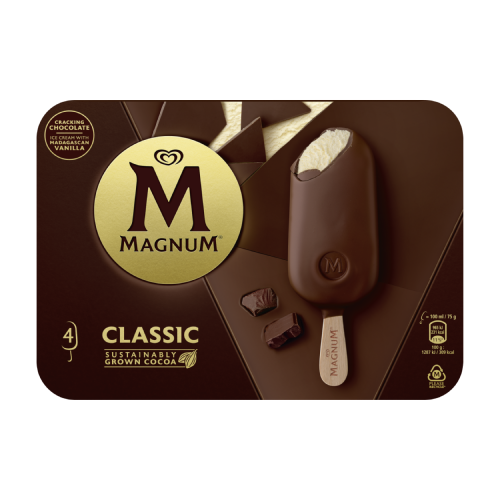 Magnum Bâtonnet Classic 4x100ml