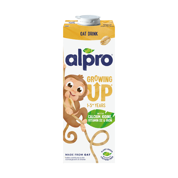 Alpro Oat Growing Up Long Life Dairy Free Drink 1-3+ Years 1L