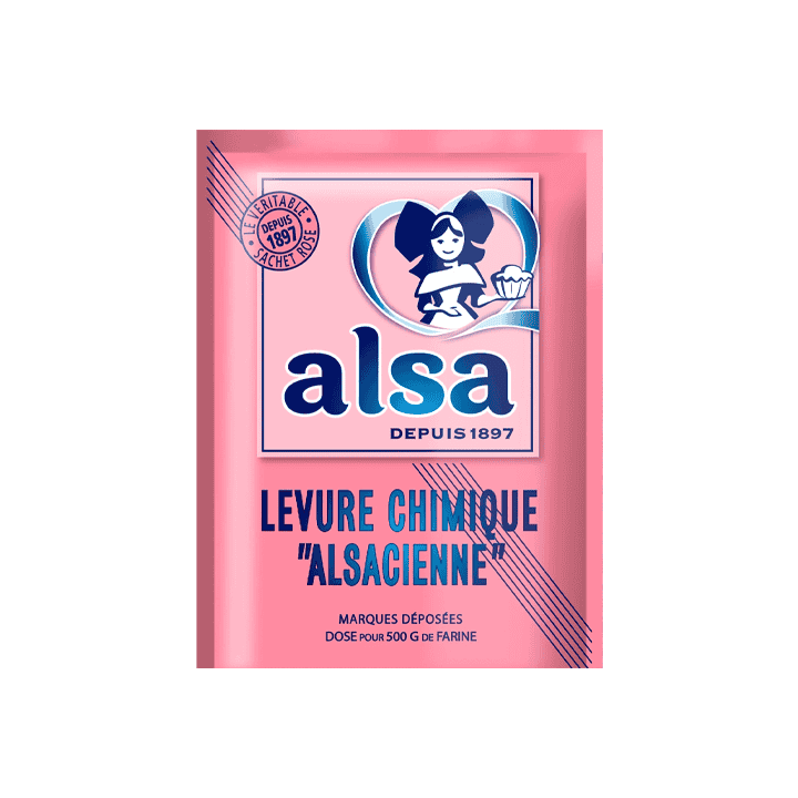Levure chimique Alsacienne Alsa x8