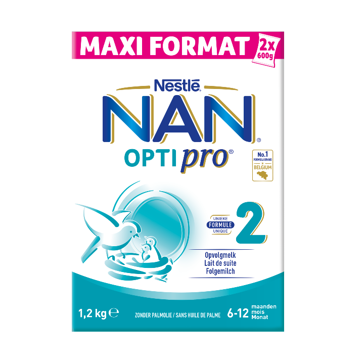 NAN OPTIPRO 2 BIB 6(2x600g)