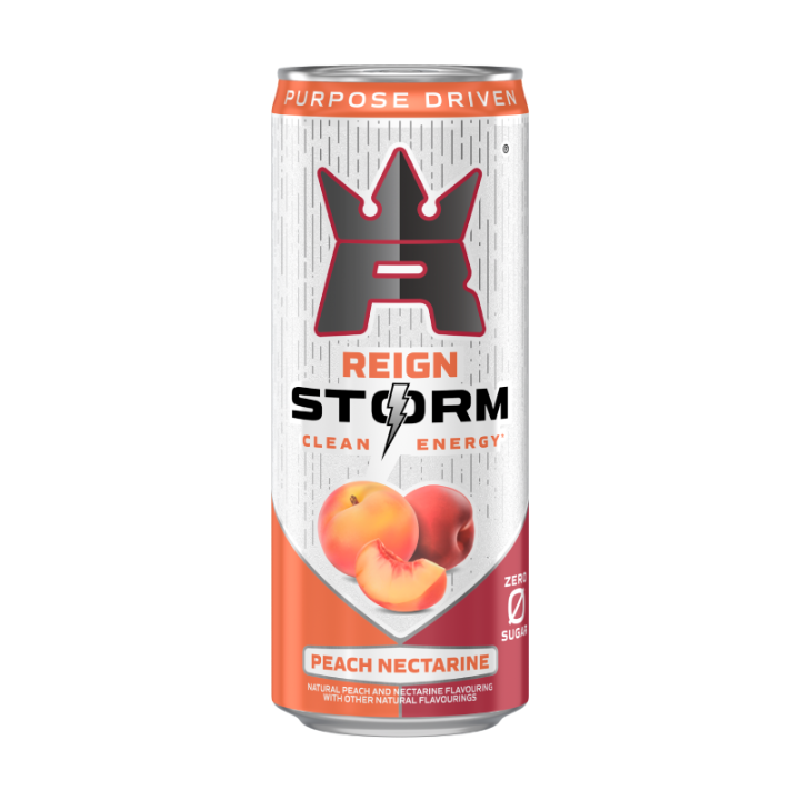 Reign Storm Peach Nectarine 355ml