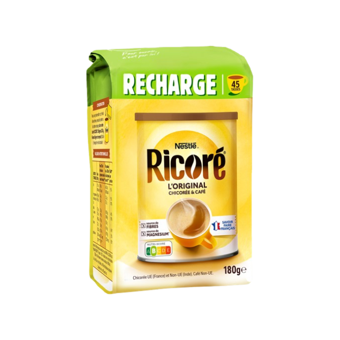 RICORÉ® L'Original, Chicorée & Café, Recharge de 180g