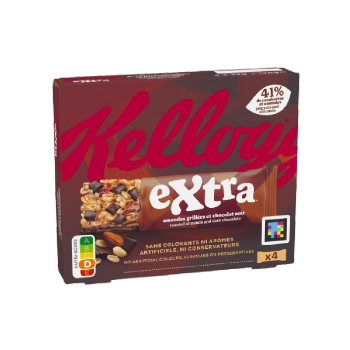 Extra bars Choco almonds 4x32gr