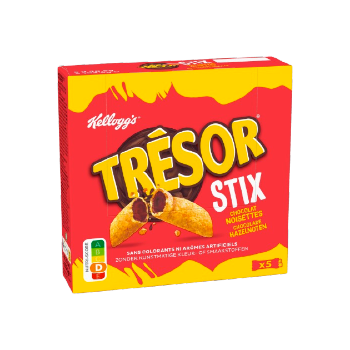 Trésor Stix Choco Nuts 5x20.5g