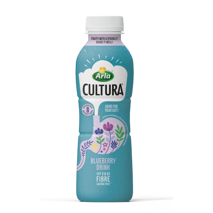 Arla Cultura® Blueberry Gut Health Milk Drink 500ml