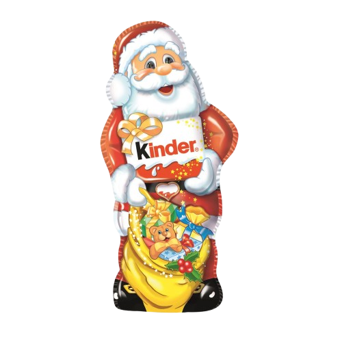 KINDER Chocolat au lait Père Noël - 110g