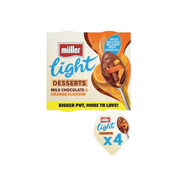 Milk Chocolate & Orange 4 x 90g