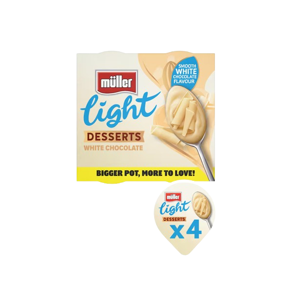 White Chocolate 4 x 90g