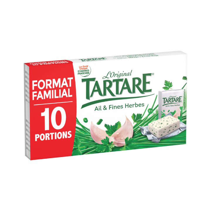 Tartare® Ail & Fines Herbes 10 Portions 160g