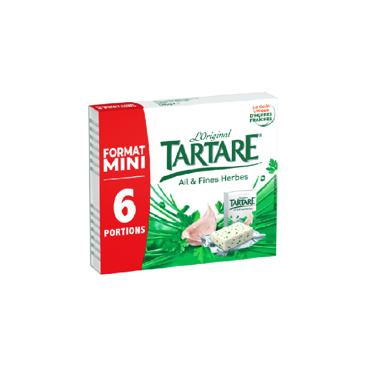 Tartare®  Ail & Fines Herbes 6 Portions 96g