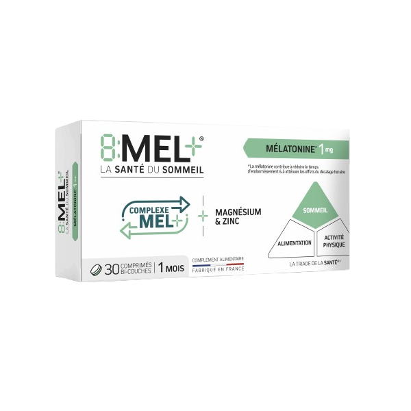 Comprimé 8:MEL+ 1 mg Boîte 30