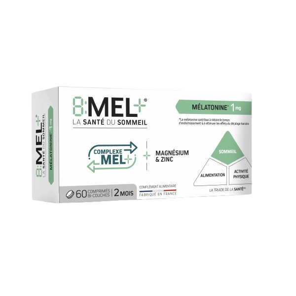 Comprimé 8:MEL+ 1 mg Boîte 60