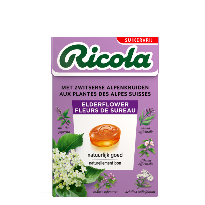 Ricola Fleurs de Sureau 50G