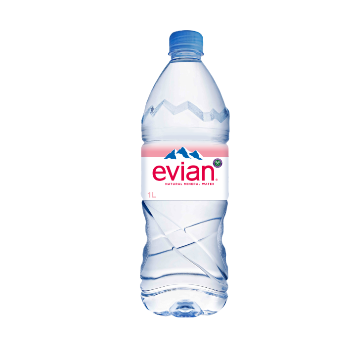 evian Still Mineral Water 1L