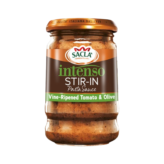Sacla' Vine-Ripened Tomato & Olive Intenso 190g