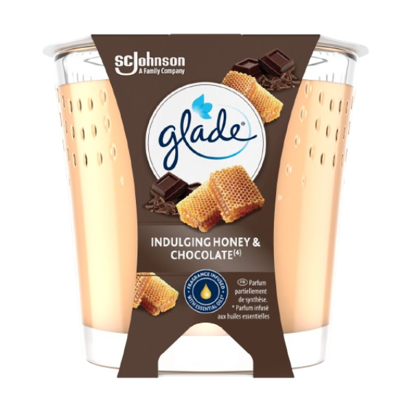 Geurkaars klein Honey & Chocolate 