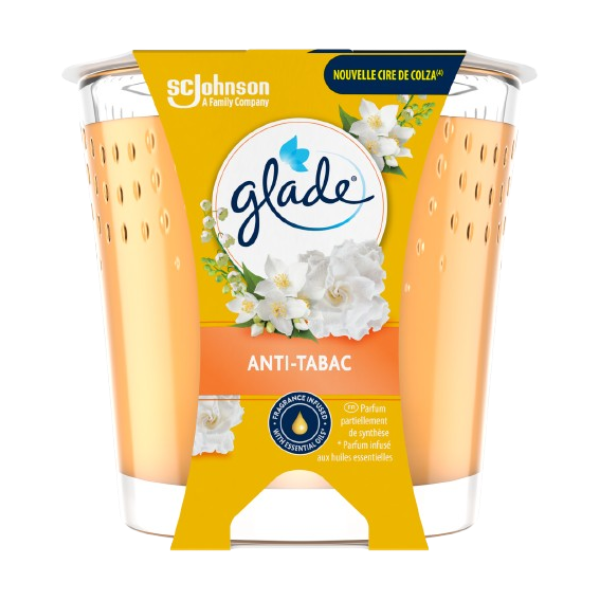 Geurkaars klein Anti-Tabak 
