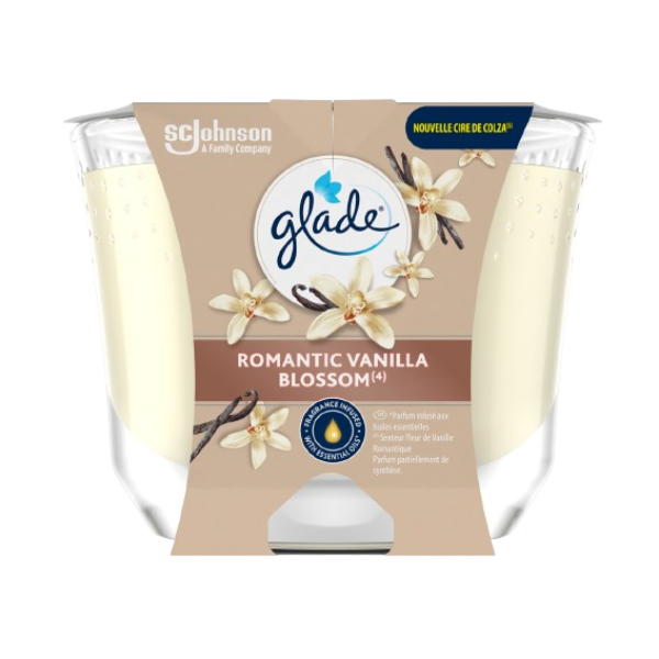 Geurkaars groot Vanilla