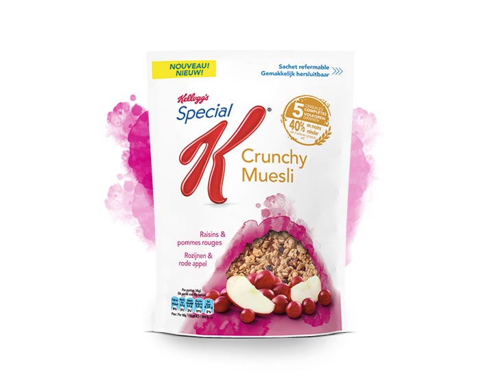 Special K Crunchy Muesli Raisins et Pommes Rouges