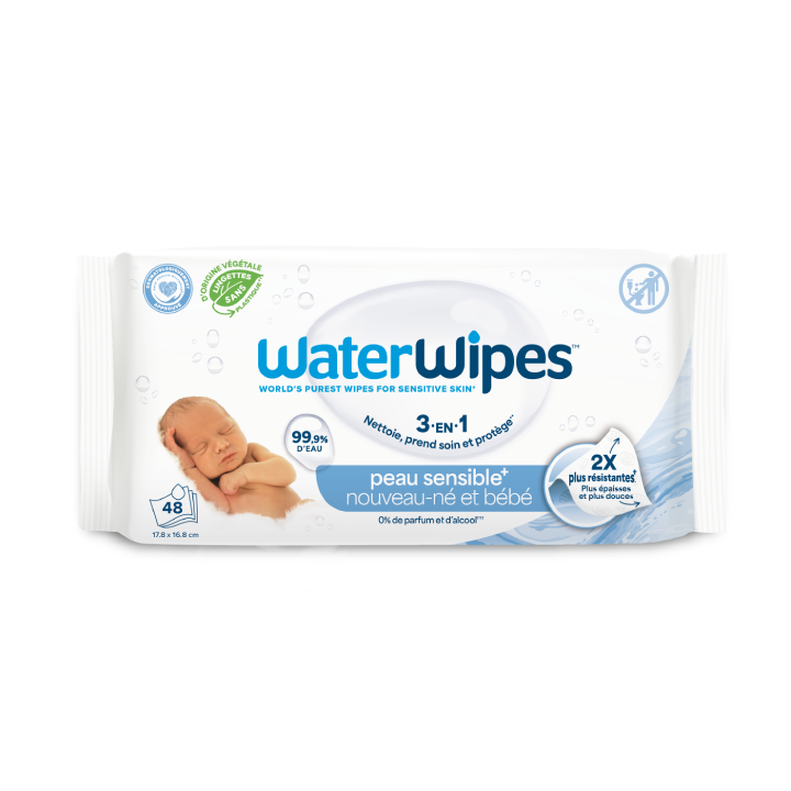 WaterWipes Lingettes Bébé x48