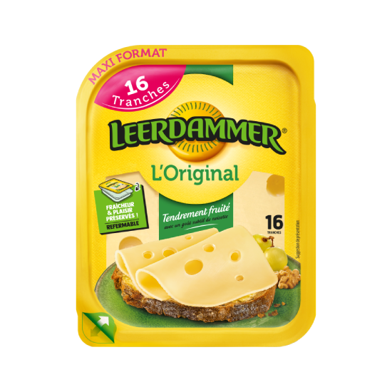 Leerdammer L'Original Tranches x16 400g