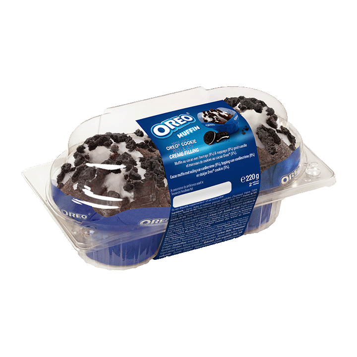 Muffin Oreo fourré x2