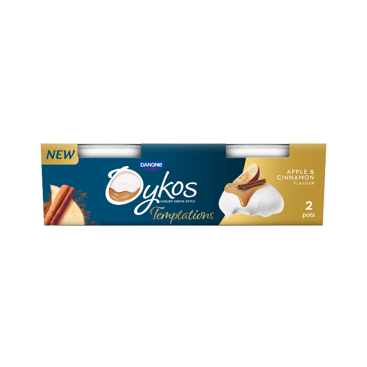Apple & Cinnamon Luxury Greek Style Yoghurt 2x 110g