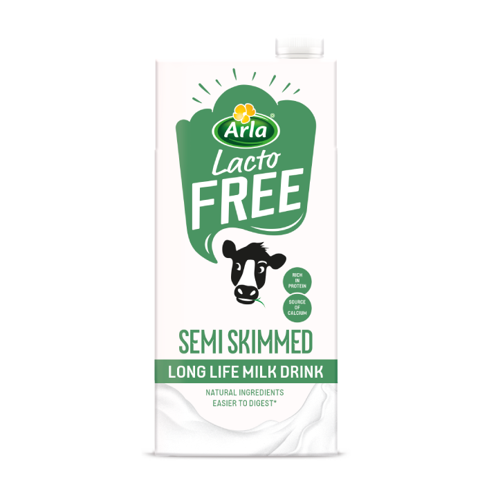 Arla LactoFREE Semi UHT Milk Drink 1L