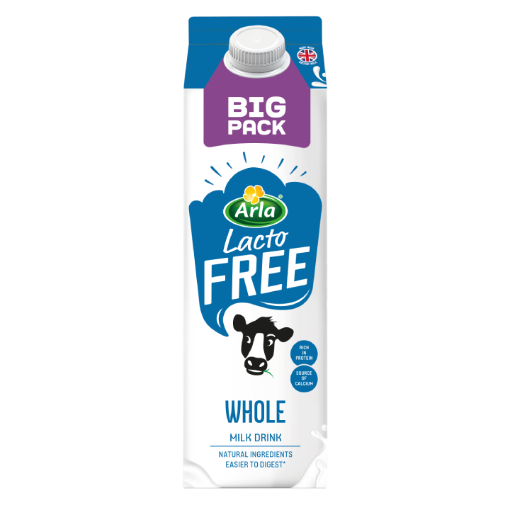 Arla LactoFREE Whole Fresh Milk Drink 2L