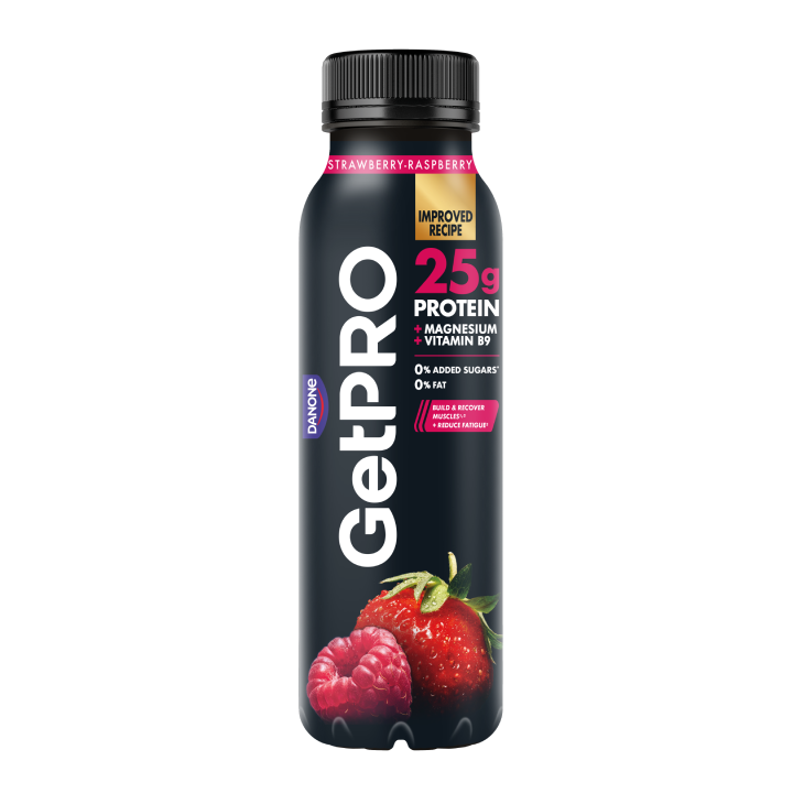 GetPro 25g Strawberry High Protein Yoghurt Drink 300g			