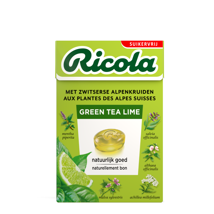 Ricola Green Tea Lime 50G