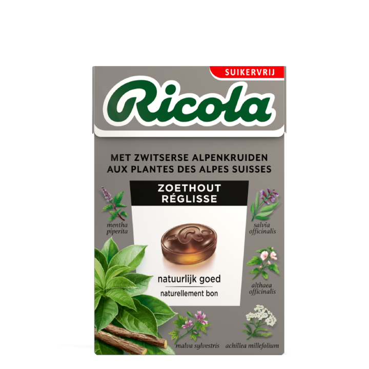 Ricola Zoethout 50G