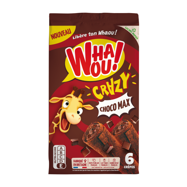 Crêpes Crazy choco max Whaou! x6 - 180G