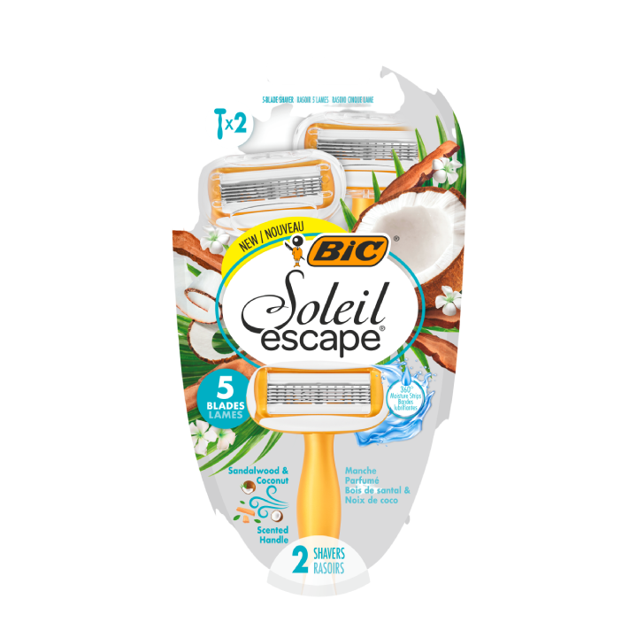 BIC Soleil Escape 5 - Kokosnoot en Sandelhout