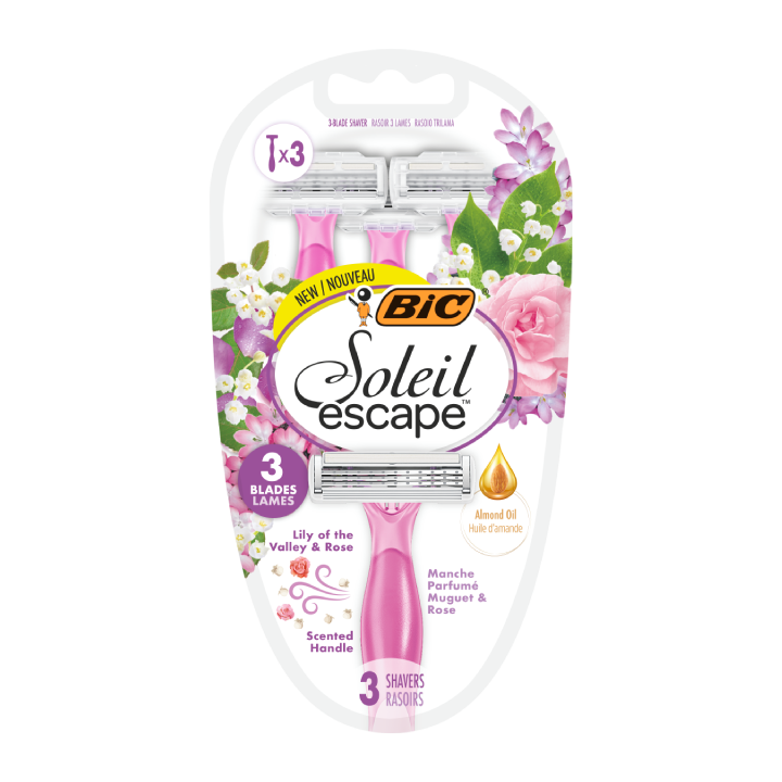 BIC Soleil Escape 3 - Muguet & Rose