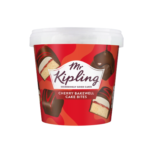Mr Kipling Cherry Bakewell Mini Cake Bites 220g
