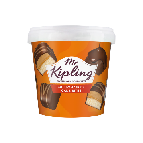 Mr Kipling Millionaires Mini Cake Bites 220g