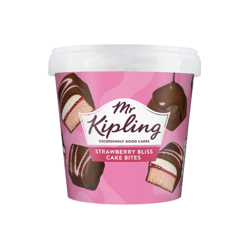 Mr Kipling Chocolate Strawberry Mini Cake Bites 205g