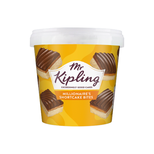 Mr Kipling Millionaires Chocolate Caramel Shortcake Mini Cake Bites 254g