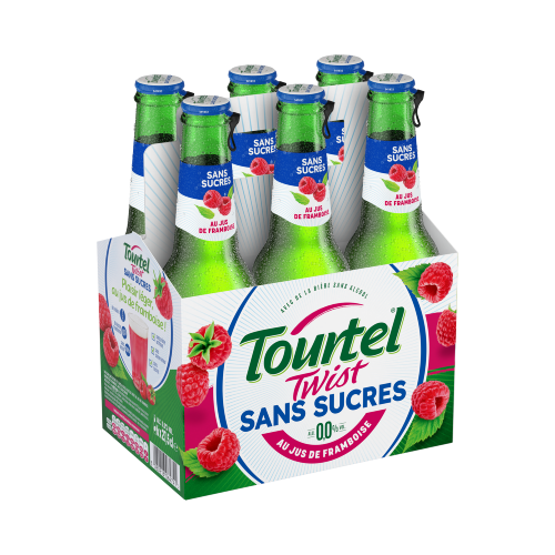 Tourtel Twist Framboise Sans Sucres 6x27,5cl