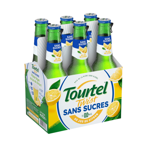 Tourtel Twist Citron Sans Sucres 6x27,5cl