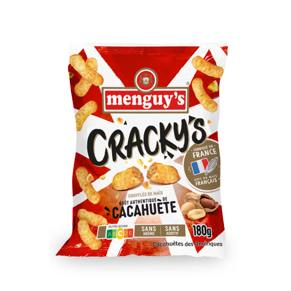 Cracky's - Soufflé de maïs Cacahuète 180g