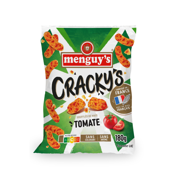 Cracky's - Soufflé de maïs Tomate 180g